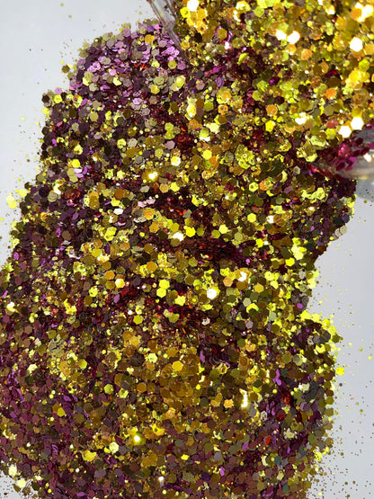 BAD & BOUJEE | Chunky Mix Color Shift Glitter