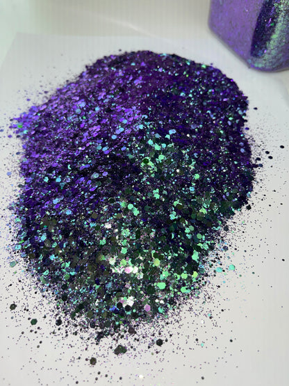 TOXIC TEMPTATION | Chunky Mix Color Shift Glitter