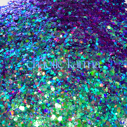 SWEET BUT PSYCHO | Chunky Mix Color Shift Glitter