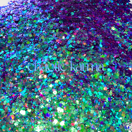 SWEET BUT PSYCHO | Chunky Mix Color Shift Glitter