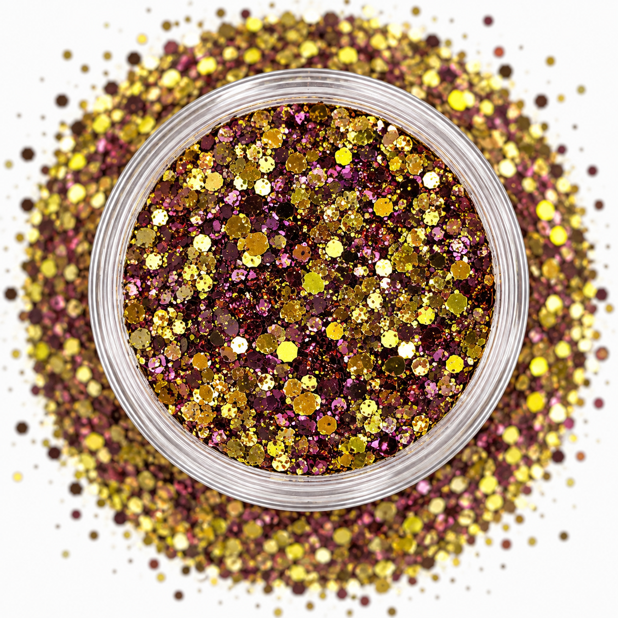 BAD & BOUJEE | Chunky Mix Color Shift Glitter