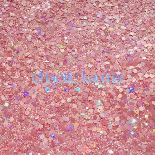 BEDROOM BLUSH | Chunky Holographic Glitter Mix
