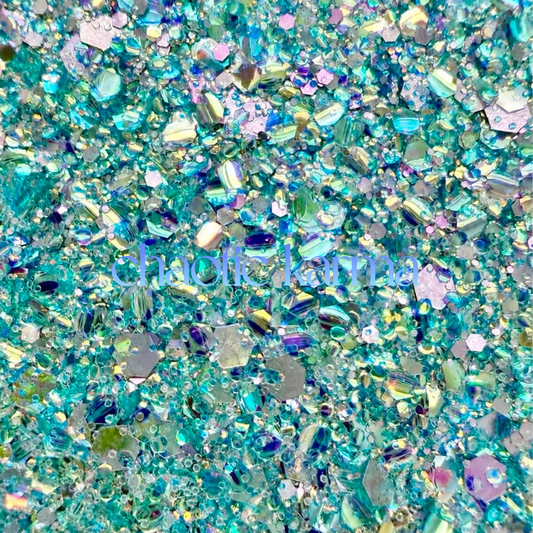 HIT IT FROM THE BACK | Iridescent Multi-Shape Chunky Glitter Mix