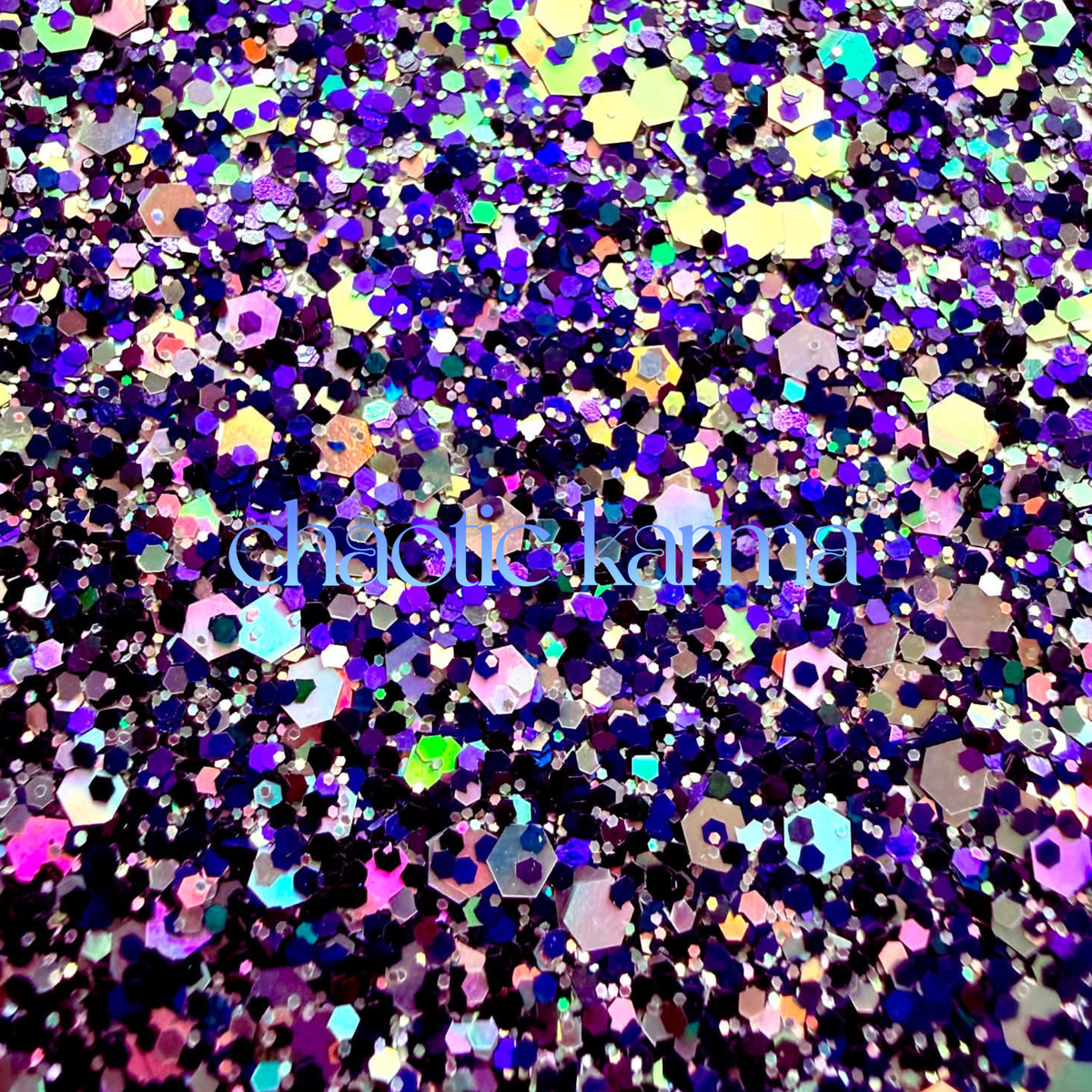 MIDNIGHT MISTRESS | Custom Chunky Holographic Glitter Mix