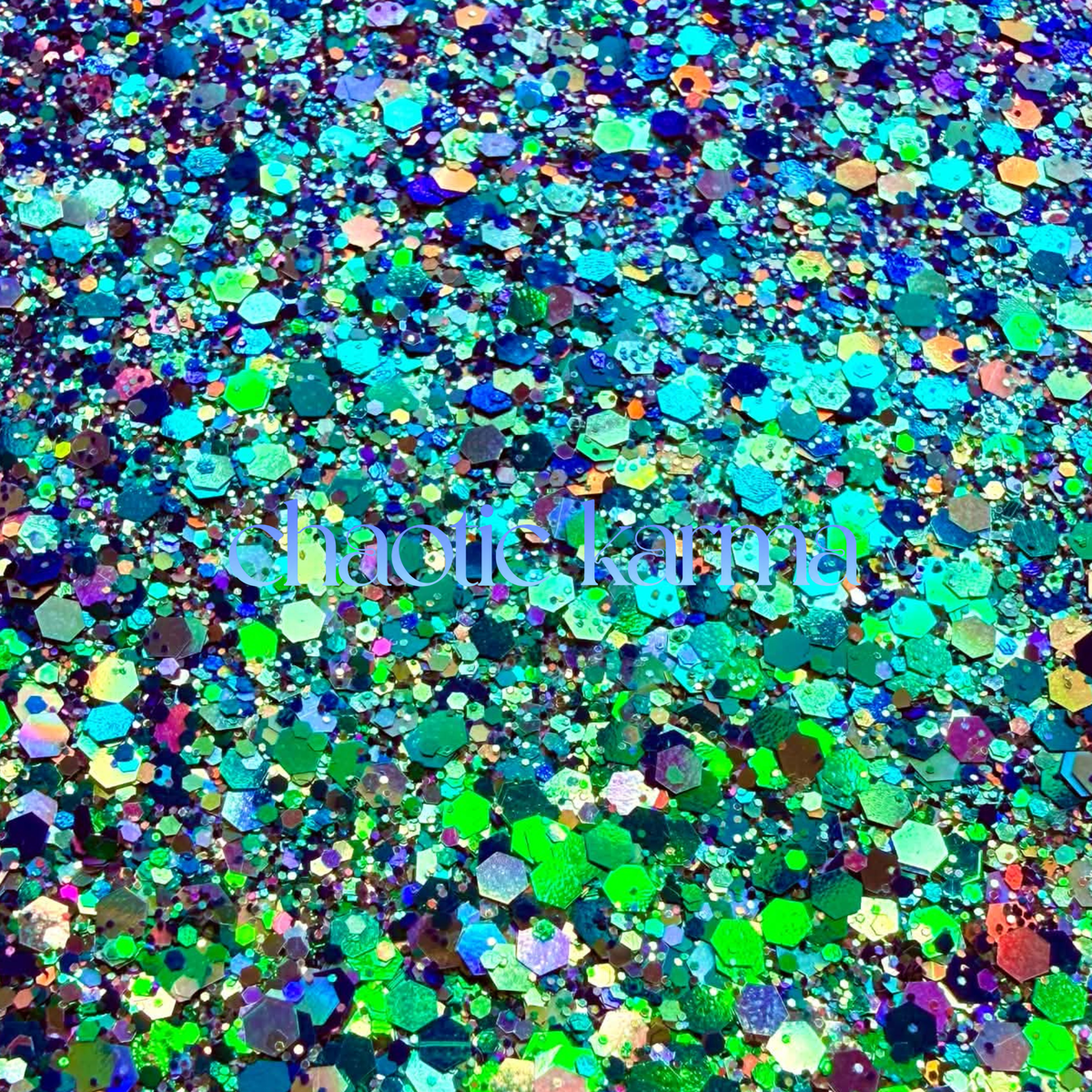 NO STRINGS ATTACHED | Custom Chunky Color Shift Glitter Mix