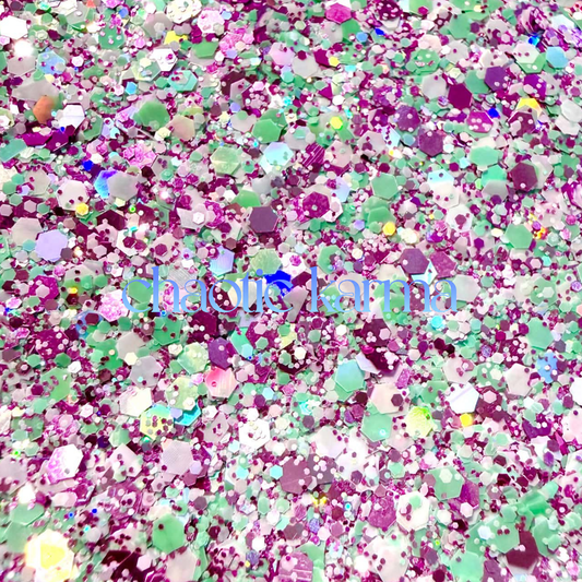 PRETTY LIL' FREAK | Custom Chunky Holographic Glitter Mix