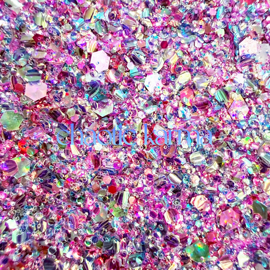 Boom Boom Room | Custom Iridescent Multi-Shape Chunky Glitter Mix