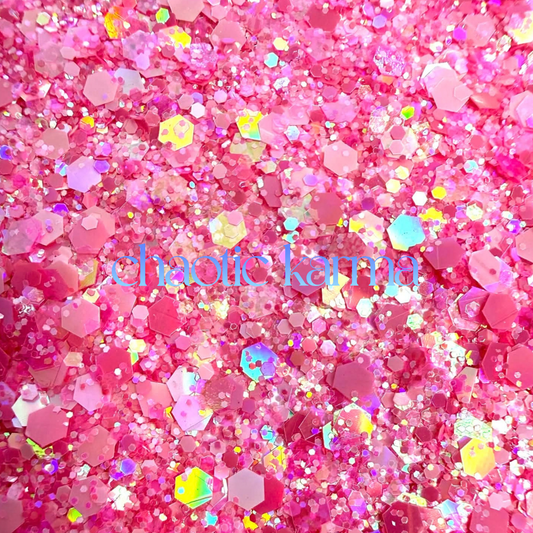 2 IN THE PINK | Custom Chunky Holographic Glitter Mix