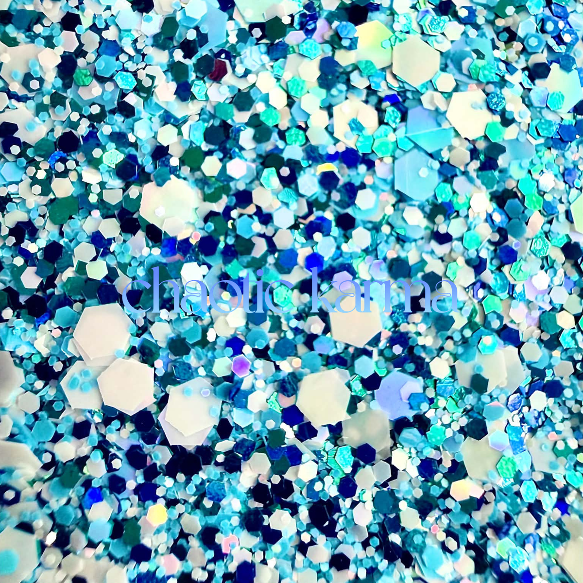 SLIPPERY WHEN WET | Custom Chunky Holographic Glitter Mix
