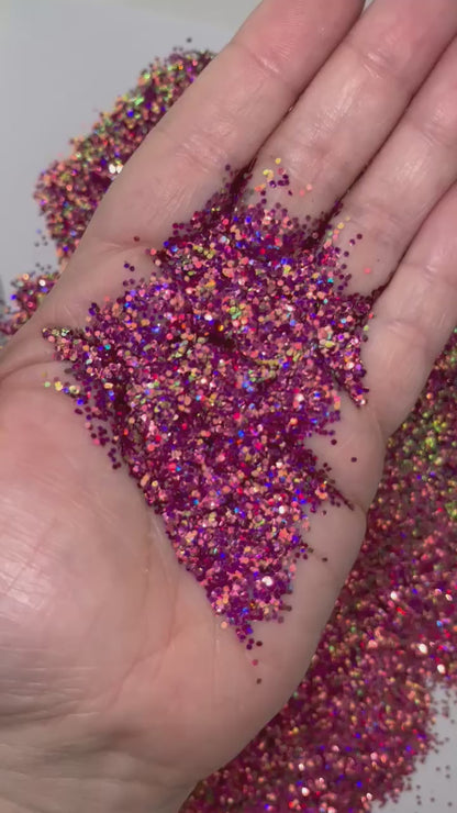 KISS OF CHAOS | Mini Chunk Color Shift Glitter