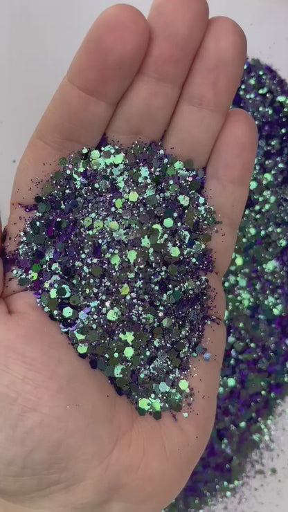 TOXIC TEMPTATION | Chunky Mix Color Shift Glitter