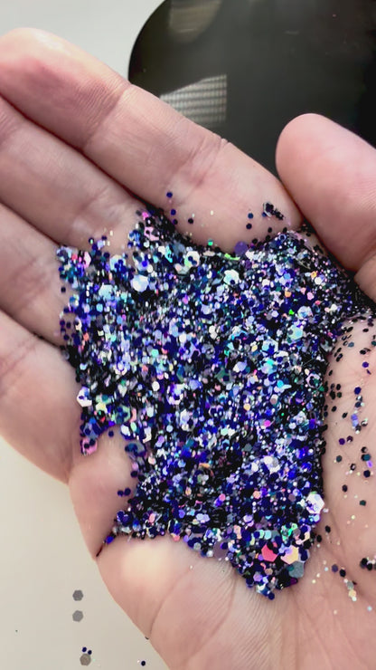 MIDNIGHT MISTRESS | Custom Chunky Holographic Glitter Mix