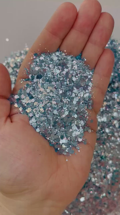 DO NOT DISTURB | Chunky Mix Color Shift Glitter