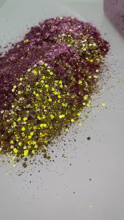 BAD & BOUJEE | Chunky Mix Color Shift Glitter