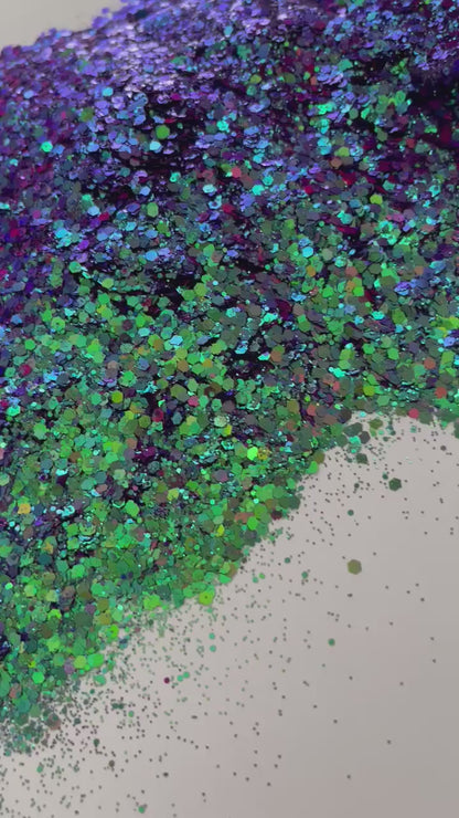 SWEET BUT PSYCHO | Chunky Mix Color Shift Glitter