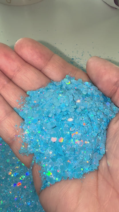 FROSTY FOREPLAY | Chunky Holographic Glitter Mix