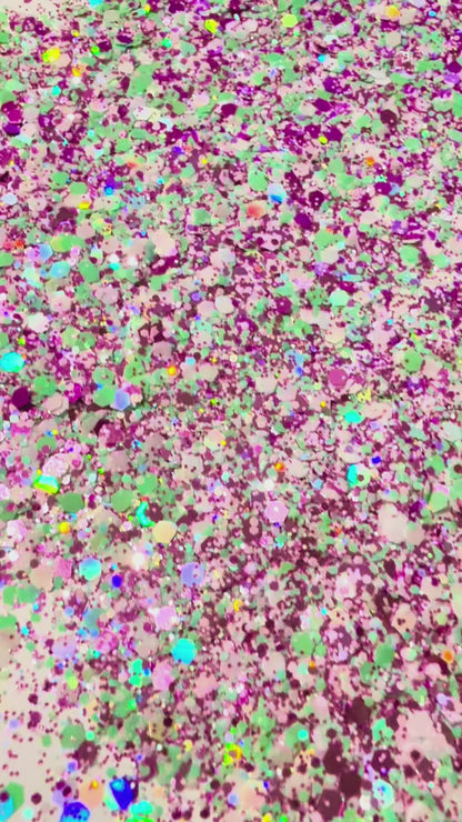 PRETTY LIL' FREAK | Custom Chunky Holographic Glitter Mix