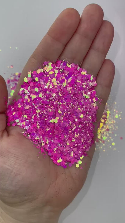 TASTE & TELL | Chunky Mix Iridescent Glitter